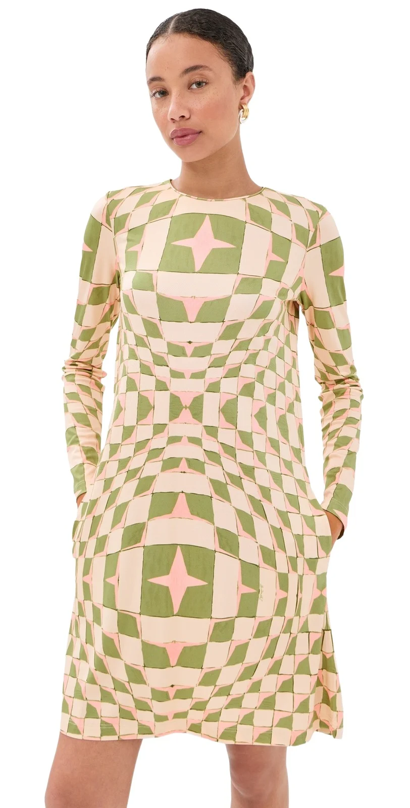Slinky Mini Swing Dress Slinky Mini Swing Dress