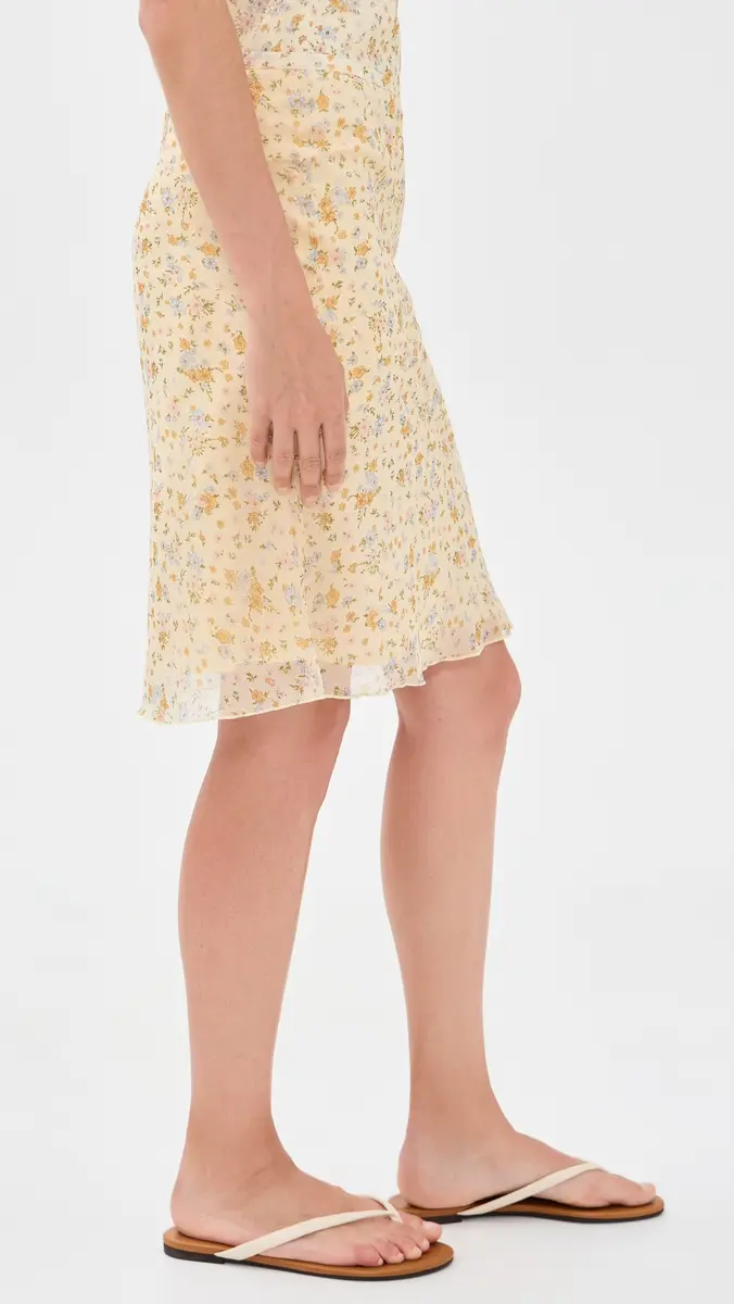 LIONESS Shoreline Midi Skirt | Thumbnail 4