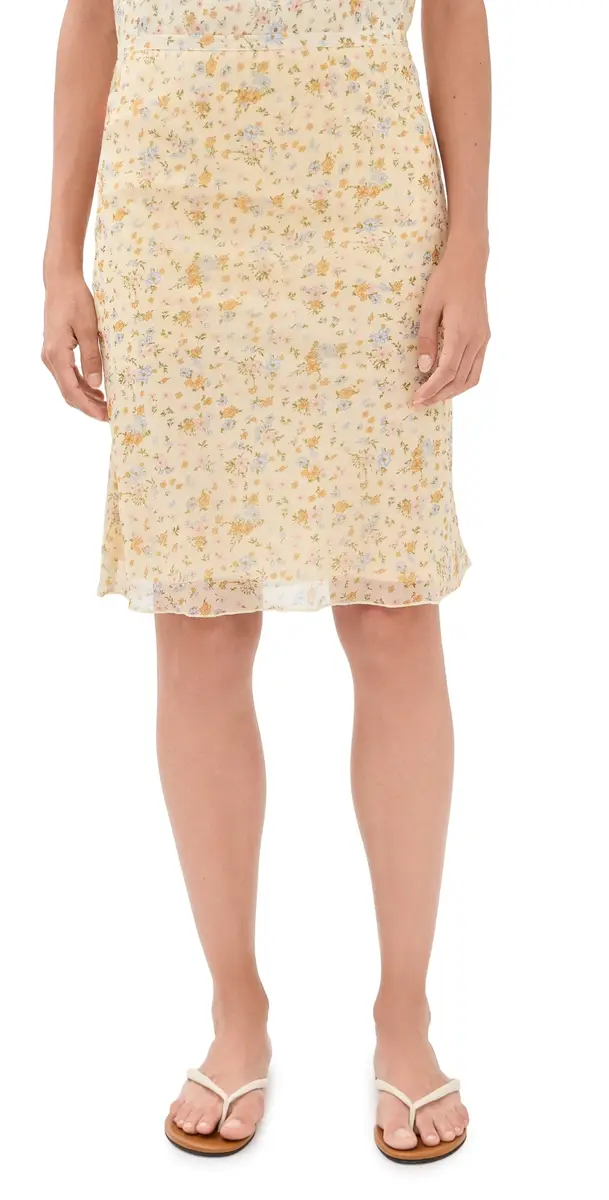 Lioness horeline Midi Skirt Beige | Image 1 Lioness horeline Midi Skirt Beige | Image 1
