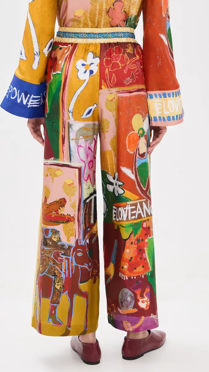 ALÉMAIS Mlak Silk Pants | Thumbnail 3 ALÉMAIS Mlak Silk Pants | Thumbnail 3