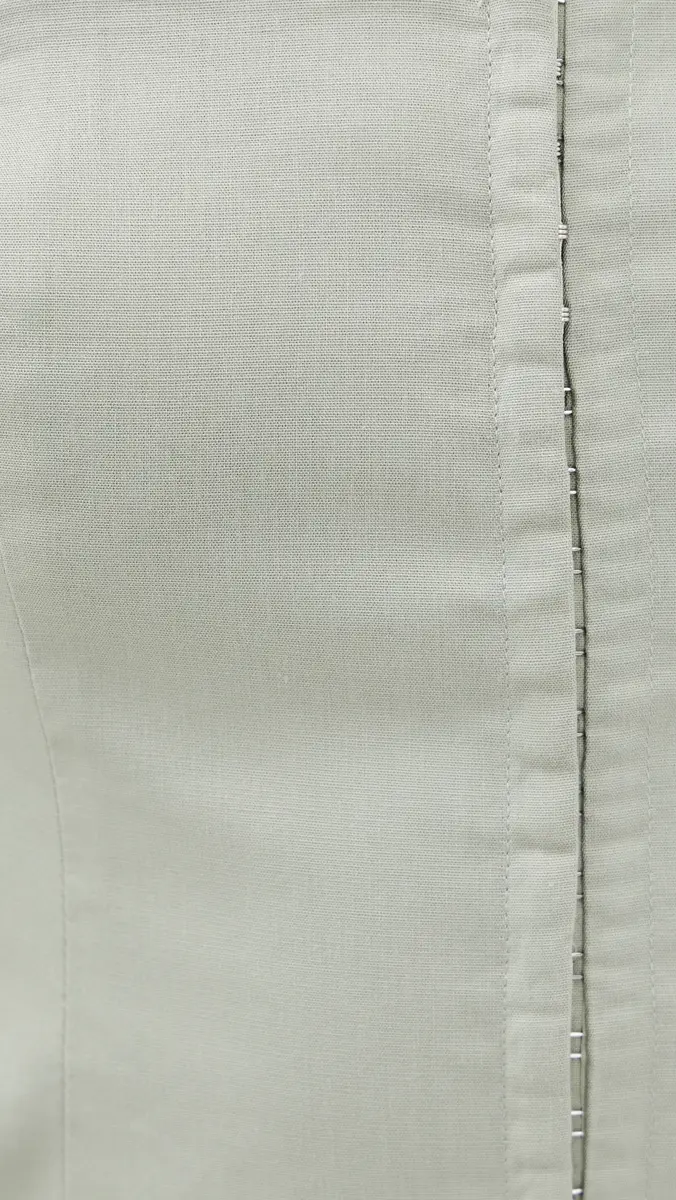 GOOD AMERICAN The Linen Corset | Thumbnail 6 GOOD AMERICAN The Linen Corset | Thumbnail 6
