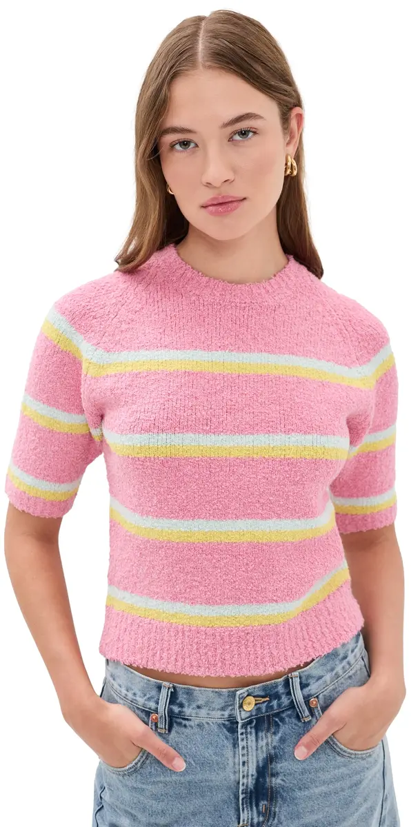 Roucha cobel Fluffy Sweater Pink ky | Image 1 Roucha cobel Fluffy Sweater Pink ky | Image 1