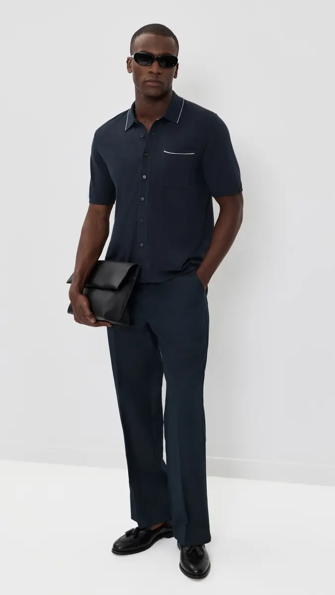 rag & bone Conrad Silk Blend Dalton Shirt | Thumbnail 5 rag & bone Conrad Silk Blend Dalton Shirt | Thumbnail 5