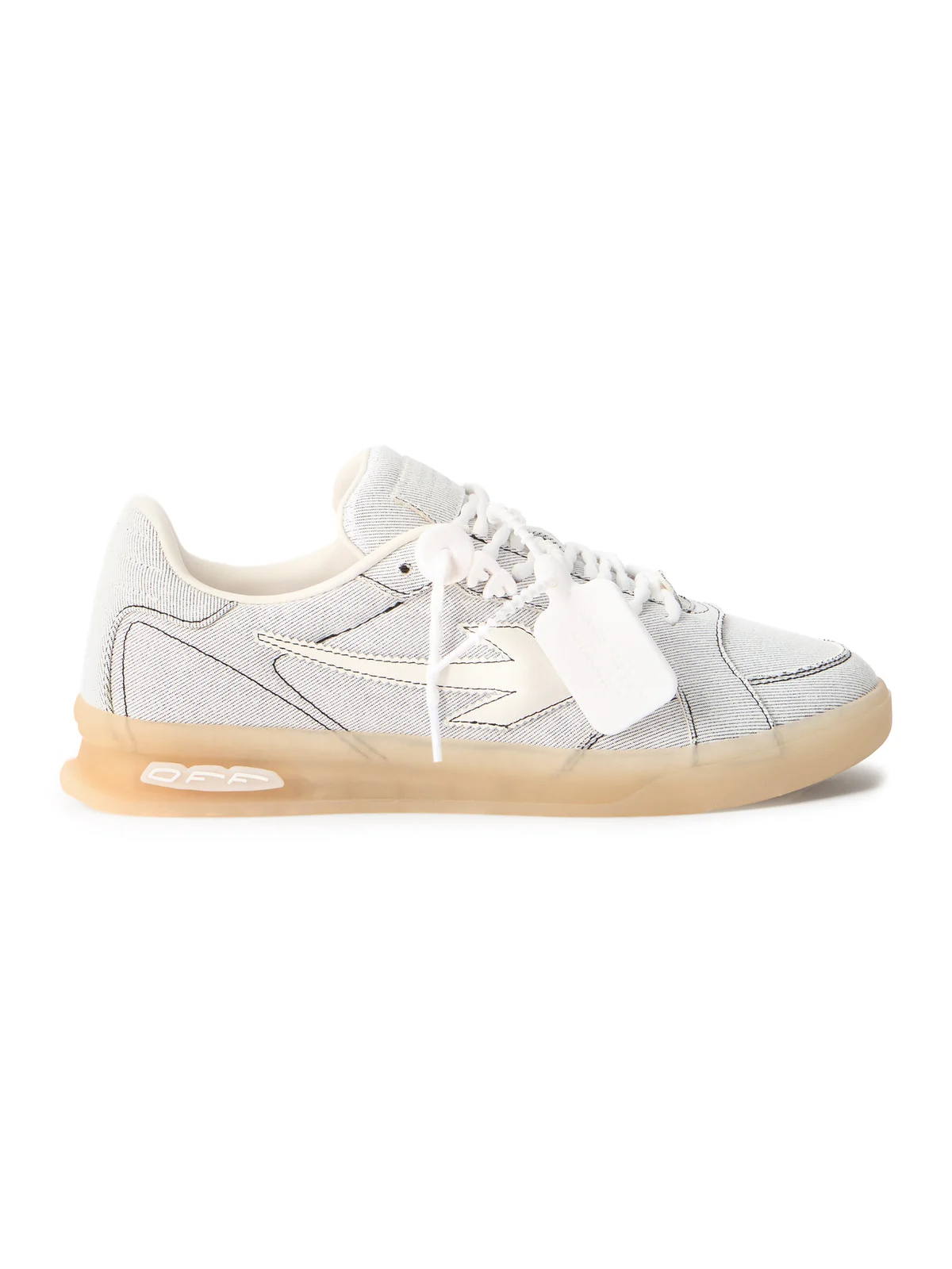 Off-White End Of Play Denim Sneakers