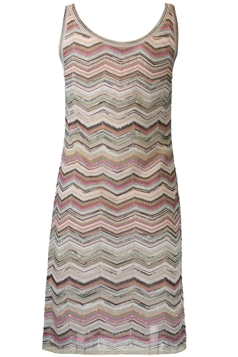 Missoni Sleeveless Short Dress - Multicolor Light | Thumbnail 5 Missoni Sleeveless Short Dress - Multicolor Light | Thumbnail 5