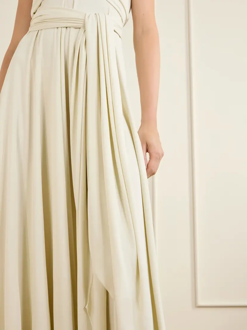 Alaïa Jersey Halterneck Maxi Dress | Thumbnail 4 Alaïa Jersey Halterneck Maxi Dress | Thumbnail 4