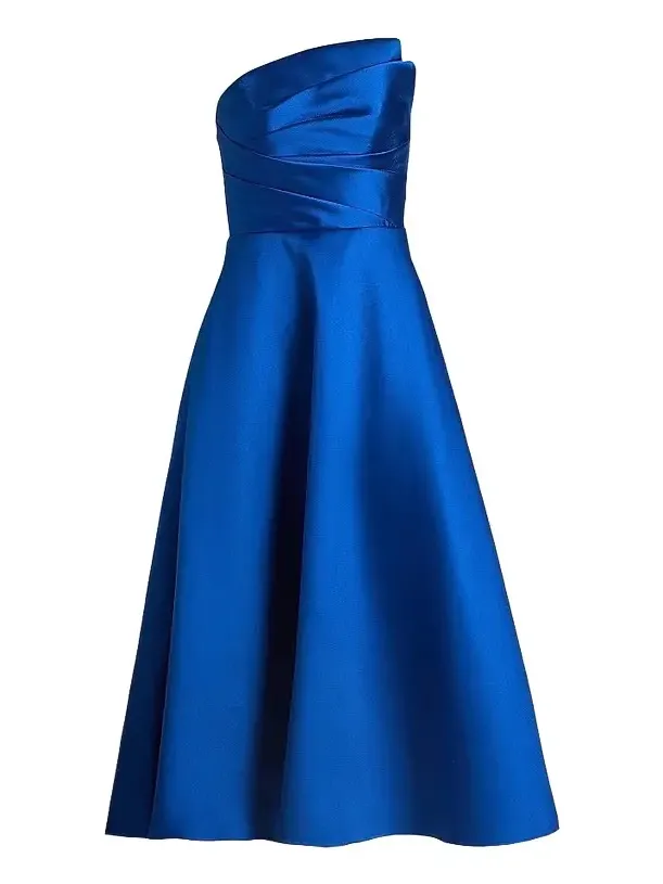 Women's Salem Strapless Cocktail Tea-Length Dress