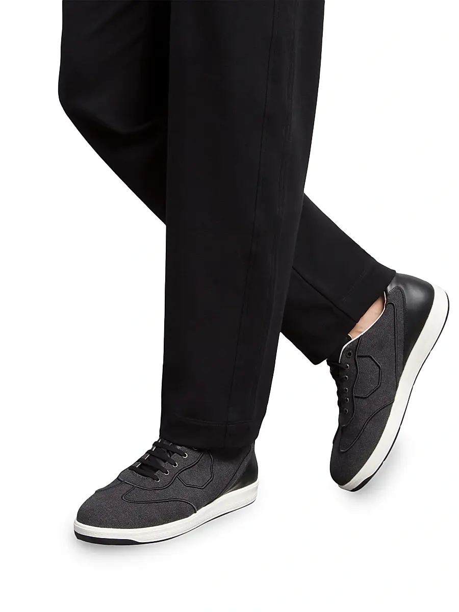 Stefano Ricci Men's Cotton Jogging Trousers Signature Eagle | Thumbnail 6