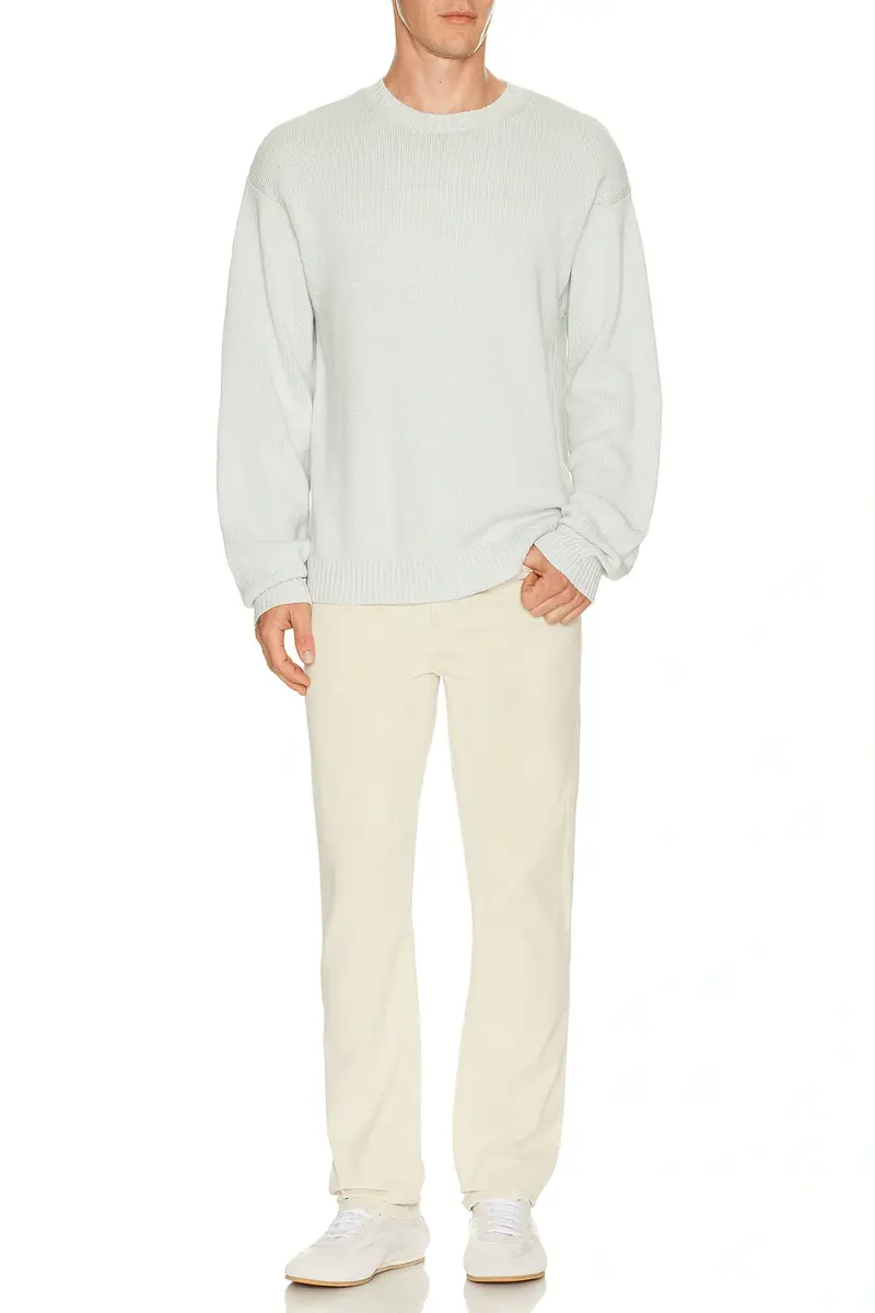 Frame Cotton Silk Crewneck Sweater | Thumbnail 5 Frame Cotton Silk Crewneck Sweater | Thumbnail 5
