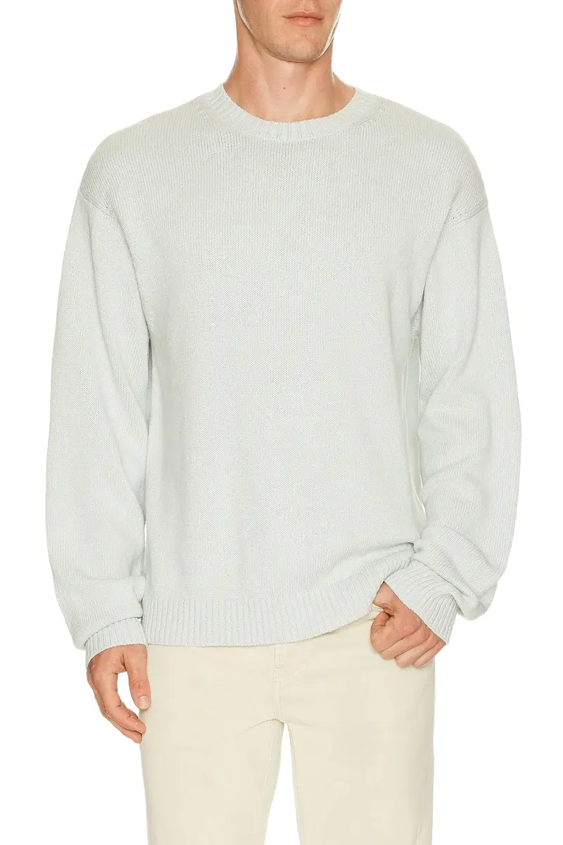 Cotton Silk Crewneck Sweater Cotton Silk Crewneck Sweater