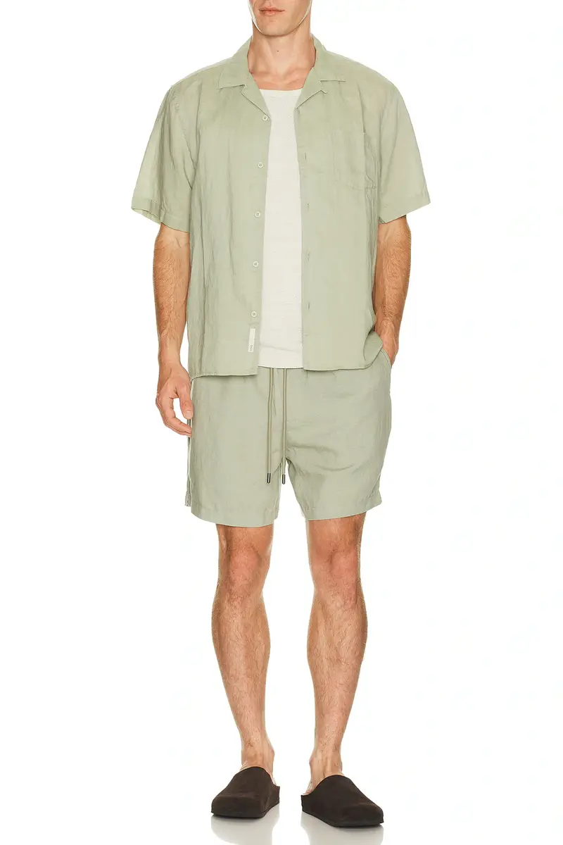 Onia Air Linen Pull On Short 6 | Thumbnail 5