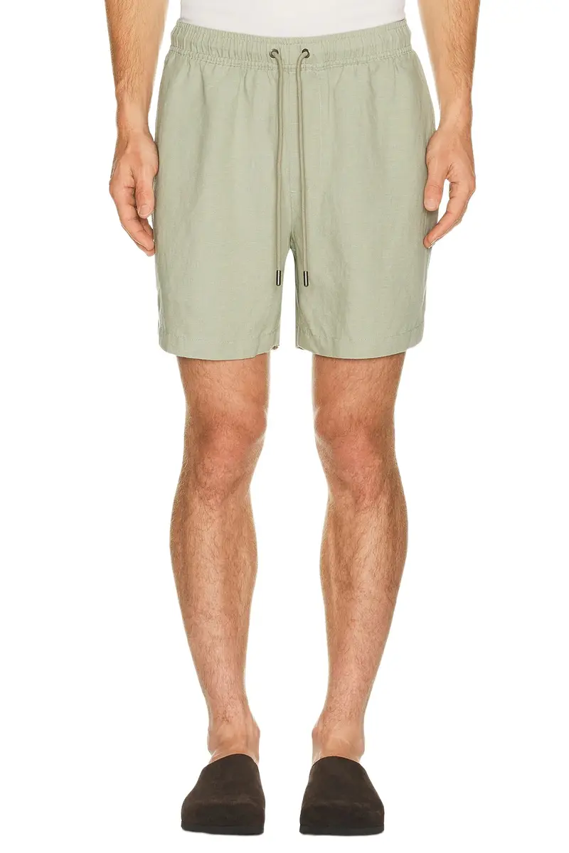 Air Linen Pull On Short 6 Air Linen Pull On Short 6