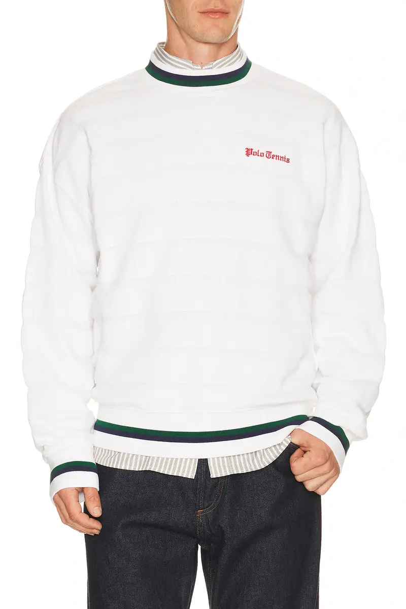 Polo Ralph Lauren Bar Stripe Polo Tennis Pullover | Thumbnail 3 Polo Ralph Lauren Bar Stripe Polo Tennis Pullover | Thumbnail 3