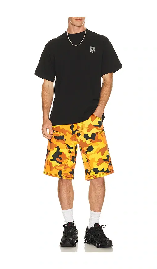 HUF Kinda Loose Double Knee Camo Short | Thumbnail 3