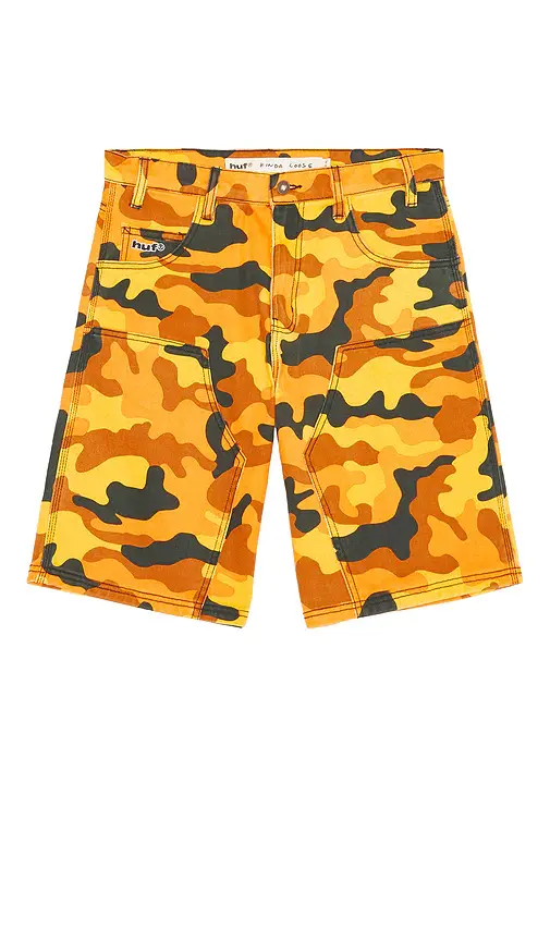 HUF Kinda Loose Double Knee Camo Short | Thumbnail 4