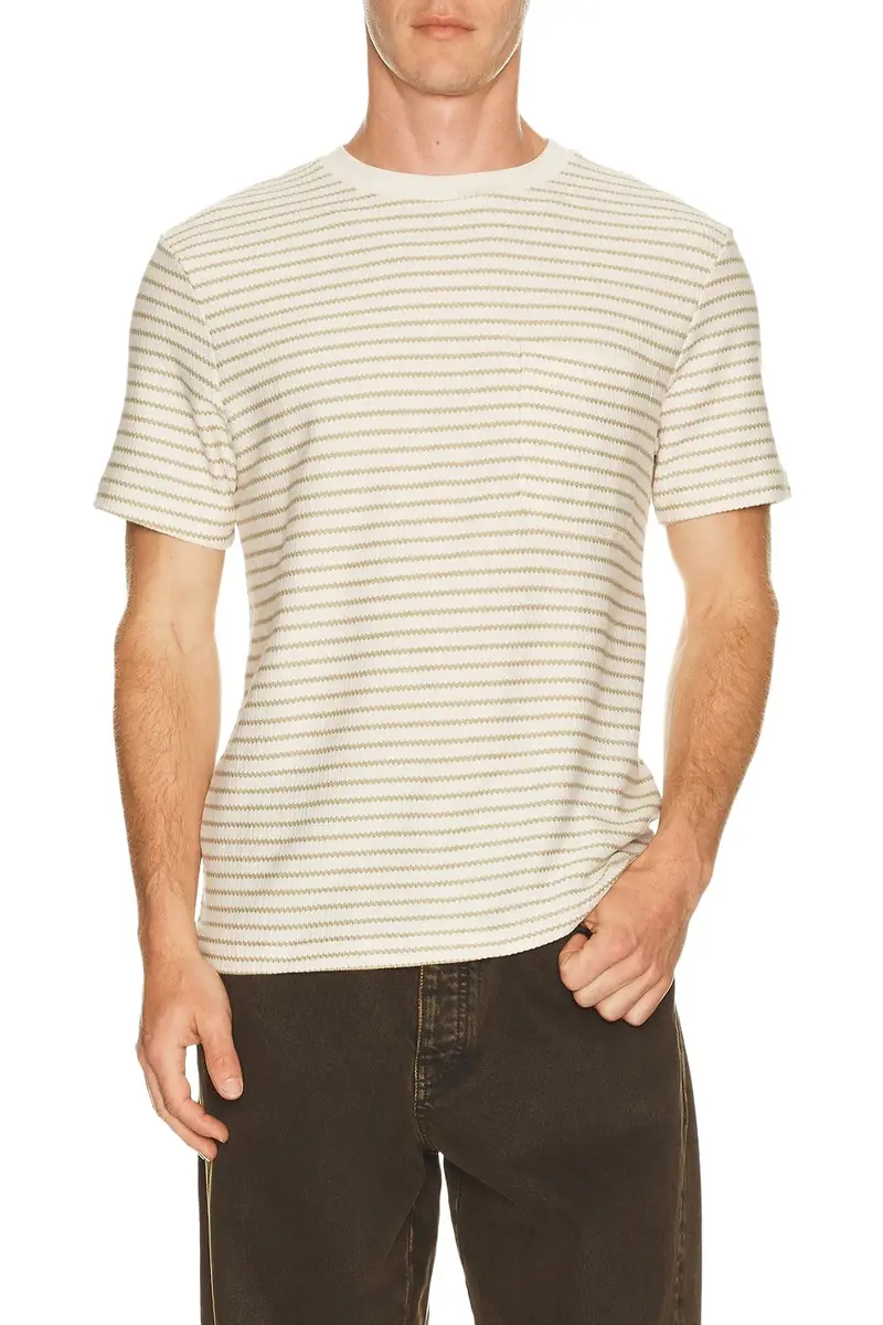 Ribbed Striped Tee Ribbed Striped Tee