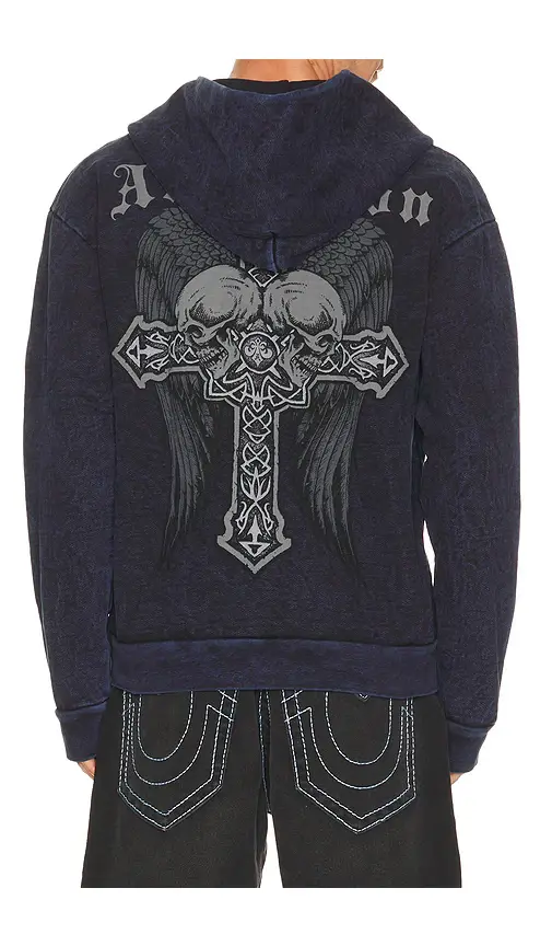 Affliction Seeker Long Sleeve Zip Hoodie | Thumbnail 2 Affliction Seeker Long Sleeve Zip Hoodie | Thumbnail 2