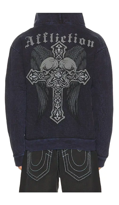Affliction Seeker Long Sleeve Zip Hoodie | Thumbnail 3 Affliction Seeker Long Sleeve Zip Hoodie | Thumbnail 3