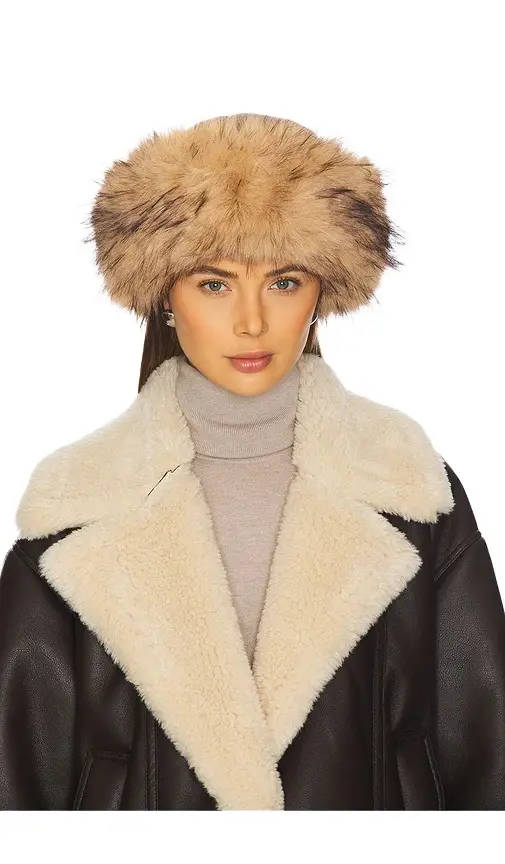 Faux Shearling Roller Hat Faux Shearling Roller Hat