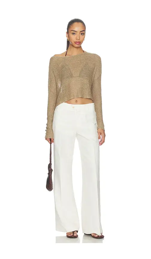 Closed Flared Linen Pants | Thumbnail 5 Closed Flared Linen Pants | Thumbnail 5