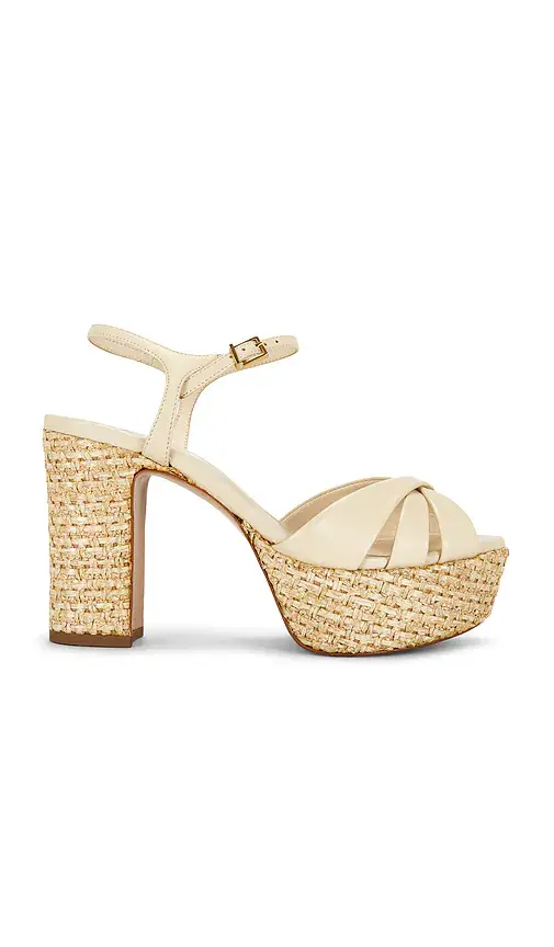 Schutz Keefa Raffia Platform Sandal | Image 1 Schutz Keefa Raffia Platform Sandal | Image 1