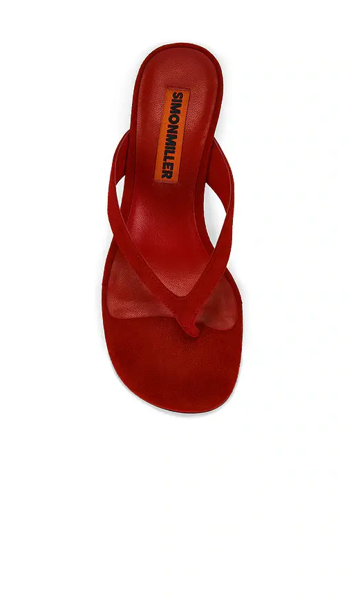 SIMONMILLER Suede Beep Thong | Thumbnail 4 SIMONMILLER Suede Beep Thong | Thumbnail 4