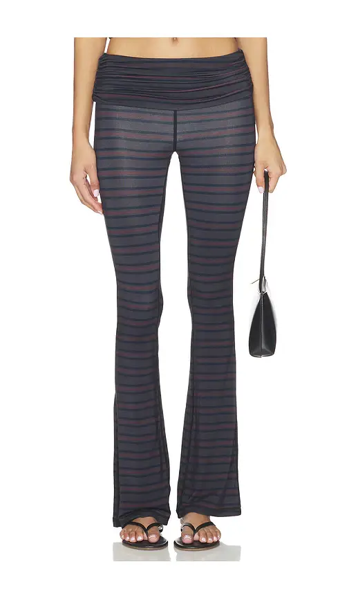 WeWoreWhat Fold Over Flare Legging | Image 1 WeWoreWhat Fold Over Flare Legging | Image 1