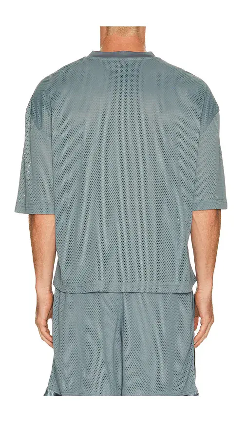 Skims V-Neck Cropped Jersey | Thumbnail 2