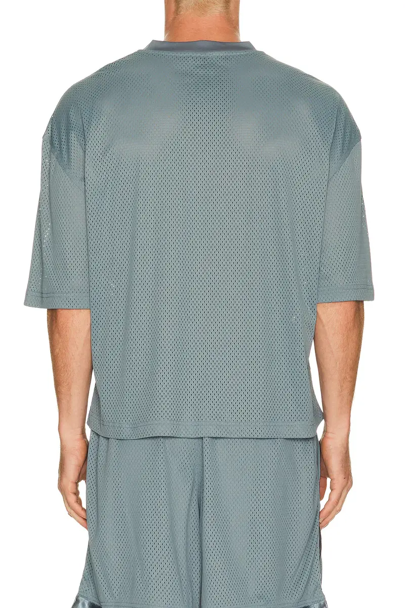 Skims V-Neck Cropped Jersey | Thumbnail 4