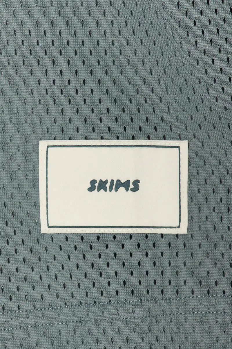 Skims V-Neck Cropped Jersey | Thumbnail 7