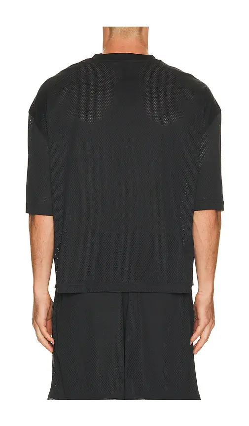 Skims V-Neck Cropped Jersey | Thumbnail 2