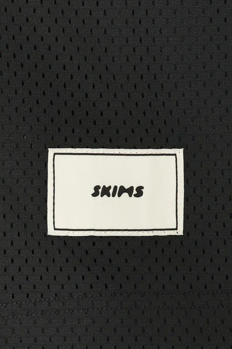 Skims V-Neck Cropped Jersey | Thumbnail 7