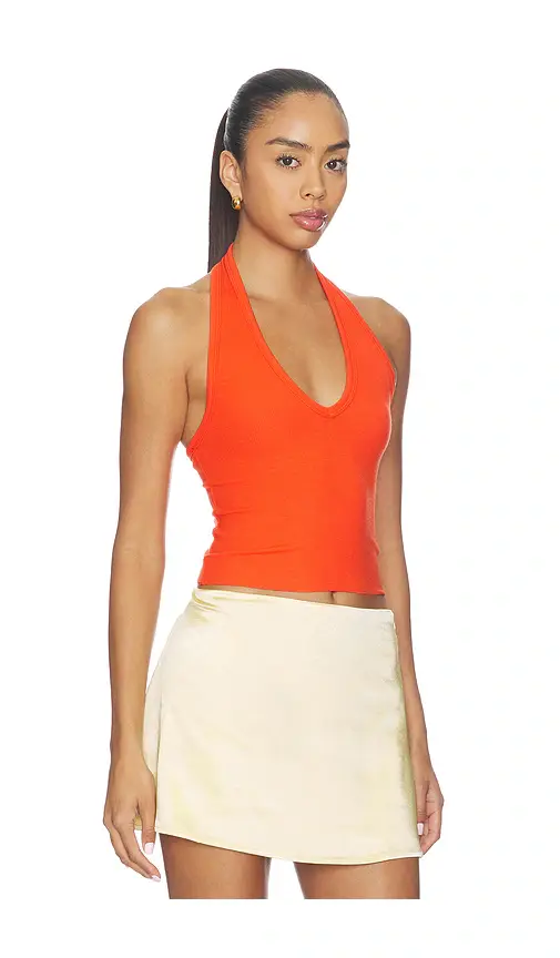 ÉTERNE Cropped Halter Top | Thumbnail 2 ÉTERNE Cropped Halter Top | Thumbnail 2
