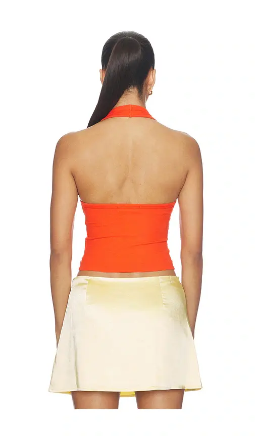ÉTERNE Cropped Halter Top | Thumbnail 3 ÉTERNE Cropped Halter Top | Thumbnail 3