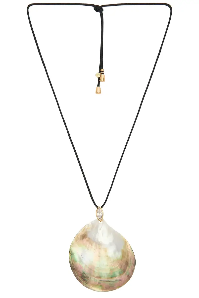 Statement Shell Cord Necklace Statement Shell Cord Necklace