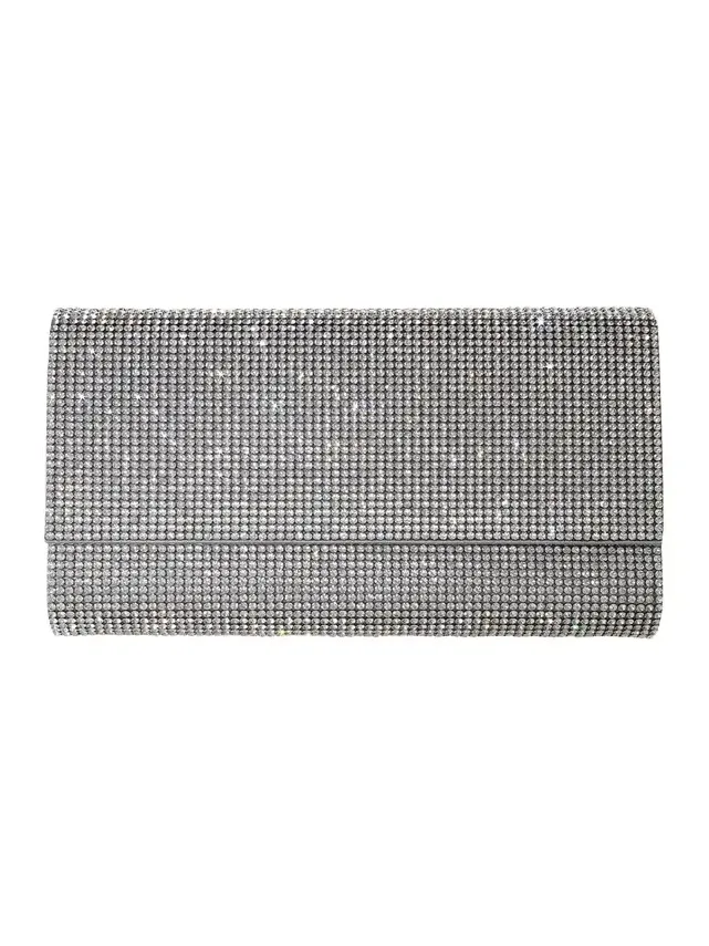 Fizzoni Full-Beaded Clutch Bag Fizzoni Full-Beaded Clutch Bag
