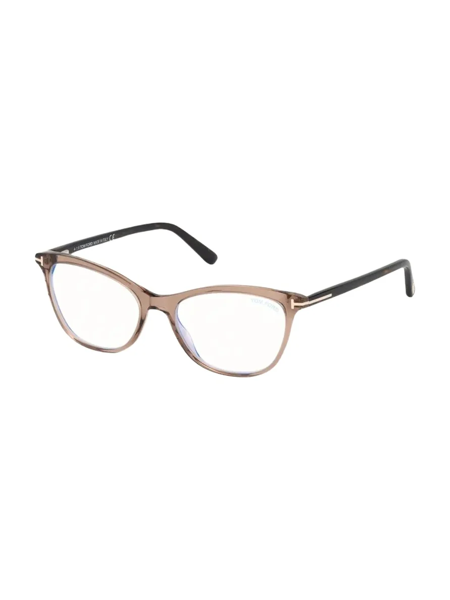 Blue Block Cat-Eye Acetate Optical Frames