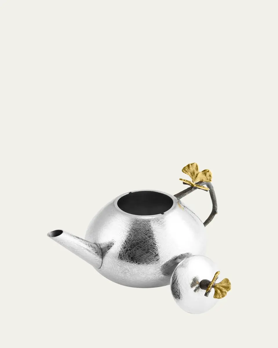 Michael Aram Butterfly Ginkgo Round Teapot | Thumbnail 2