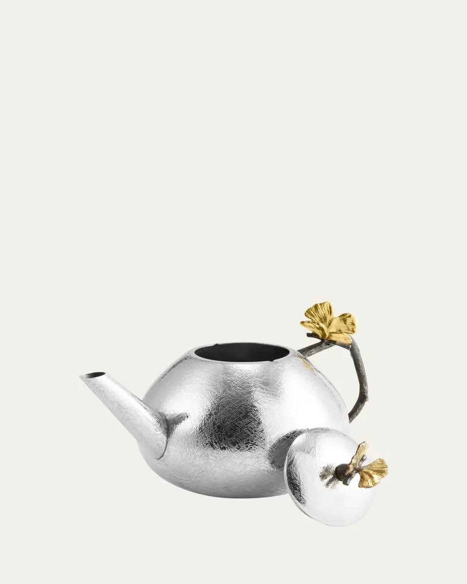 Michael Aram Butterfly Ginkgo Round Teapot | Thumbnail 3