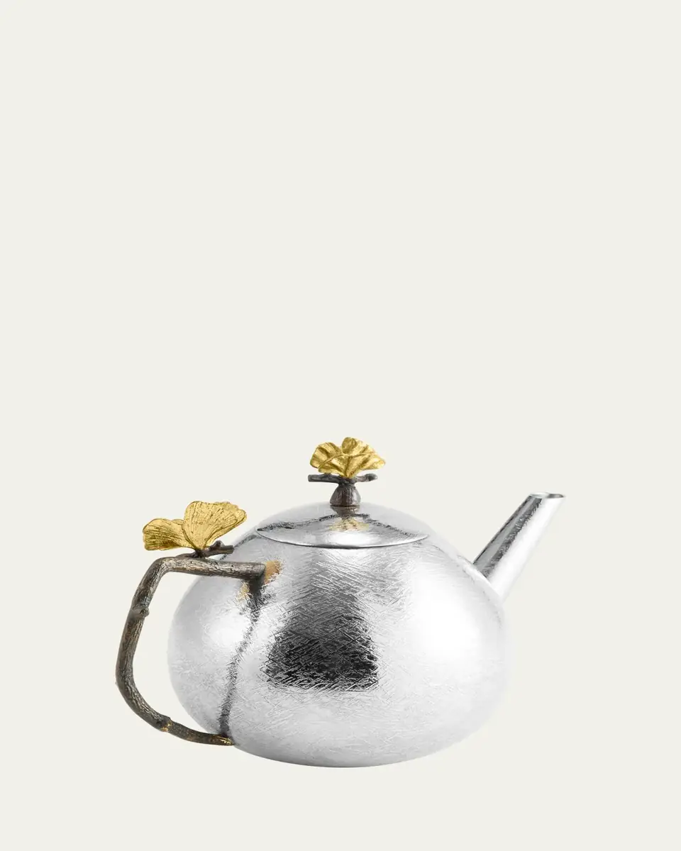 Michael Aram Butterfly Ginkgo Round Teapot | Thumbnail 4