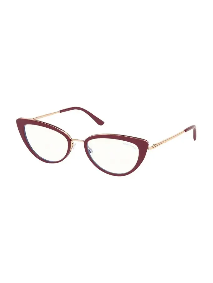 Blue Block Metal Cat-Eye Optical Frames Blue Block Metal Cat-Eye Optical Frames