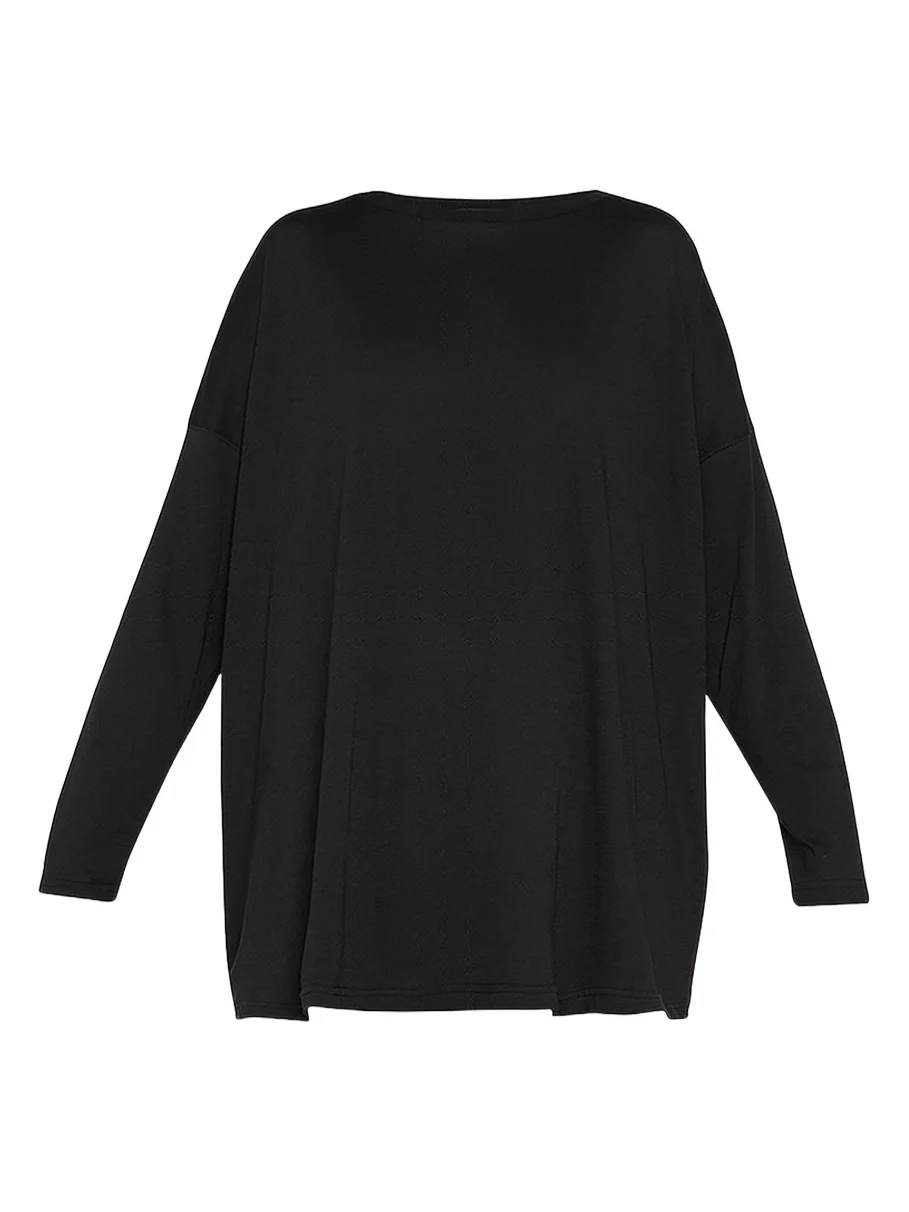 Ultra-Light Cotton Long-Sleeve T-Shirt (One Size)