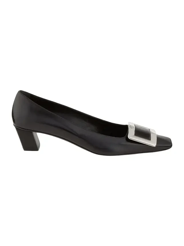 Decollete Belle Vivier Leather Ballerina Pumps Decollete Belle Vivier Leather Ballerina Pumps