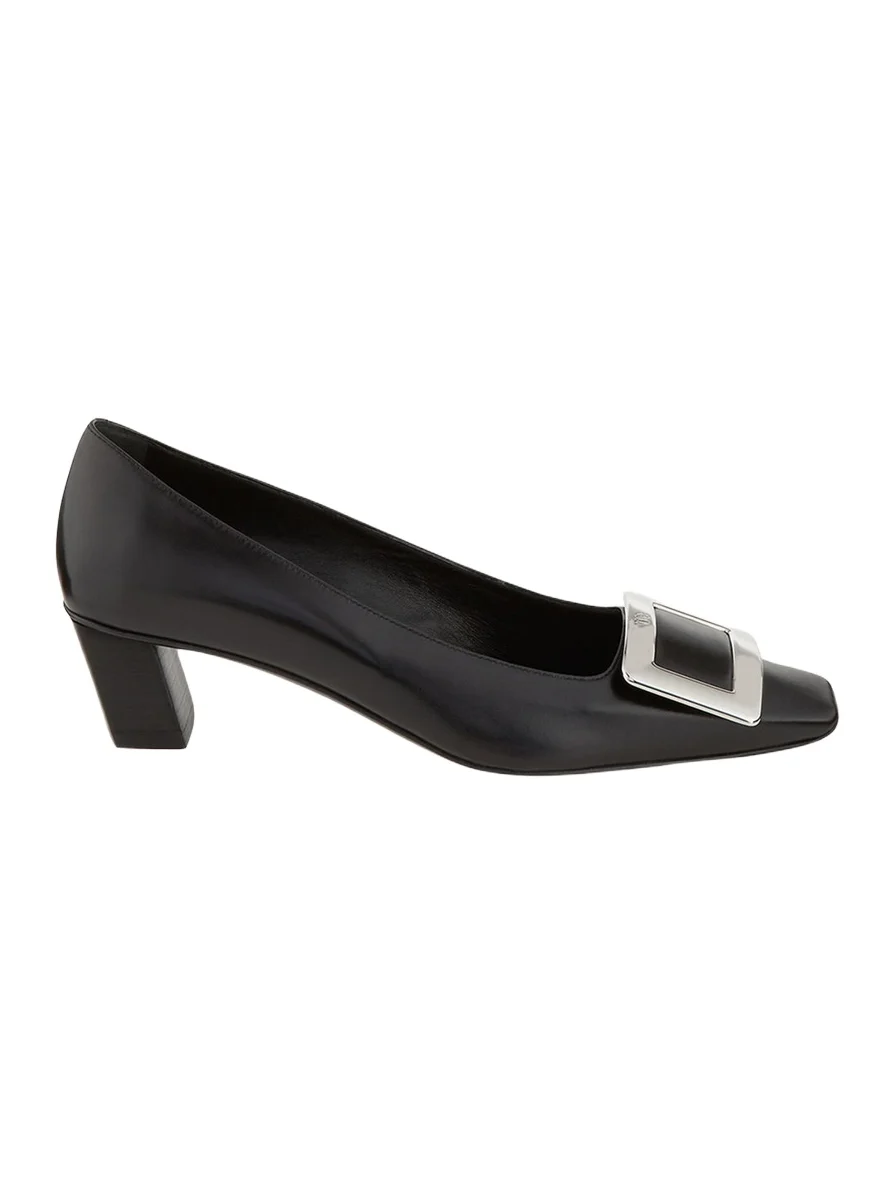 Decollete Belle Vivier Leather Ballerina Pumps Decollete Belle Vivier Leather Ballerina Pumps