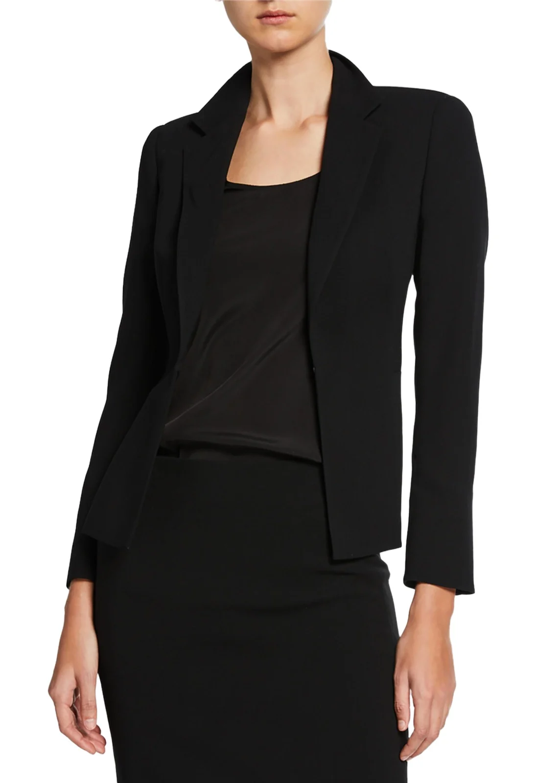 Ocelia Slit Crepe Jacket Ocelia Slit Crepe Jacket
