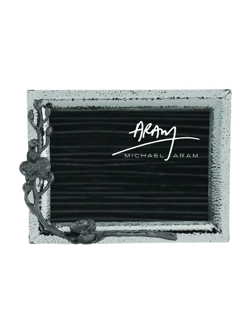 Michael Aram Black Orchid Picture Frame, 4" x 6"