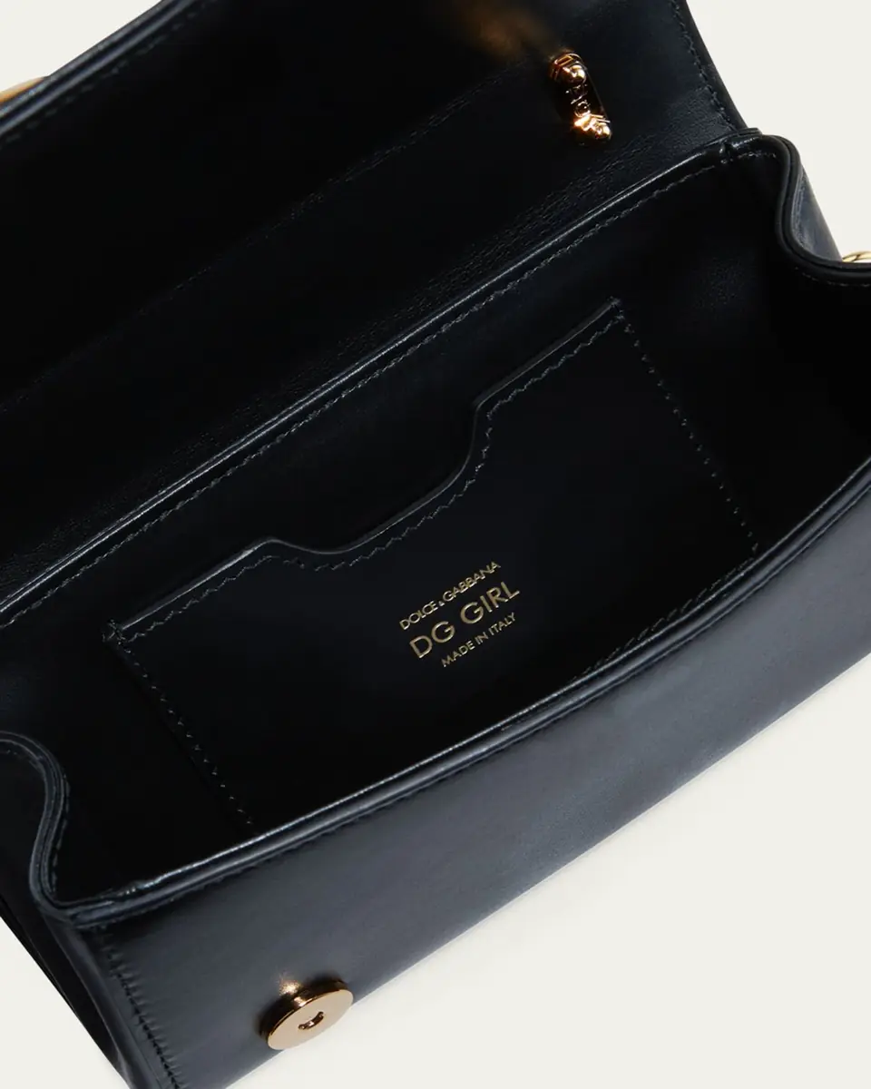 Dolce & Gabbana DG Girls Barocco Leather Shoulder Bag | Thumbnail 3 Dolce & Gabbana DG Girls Barocco Leather Shoulder Bag | Thumbnail 3