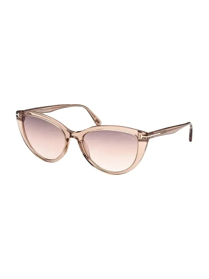 Isabella Plastic Cat-Eye Sunglasses