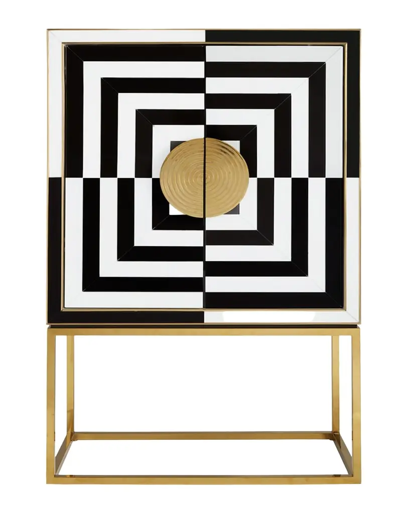 Jonathan Adler Pop Art Bar Cabinet
