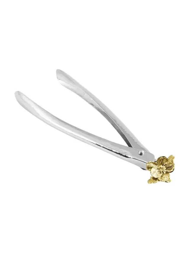 Gold Orchid Large Lock Spring Tongs